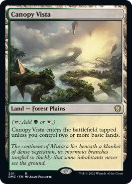 Image for Canopy Vista (201) (Dominaria United) - Magic: The Gathering