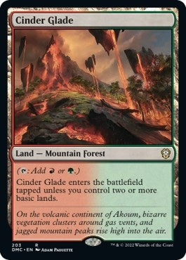 Image for Cinder Glade (203) (Dominaria United) - Magic: The Gathering
