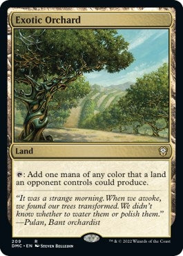 Image for Exotic Orchard (209) (Dominaria United) - Magic: The Gathering