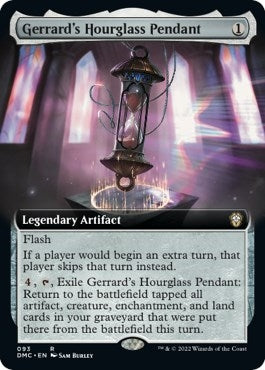 Image for Gerrard's Hourglass Pendant (Extended Art) (93) (Dominaria United) - Magic: The Gathering