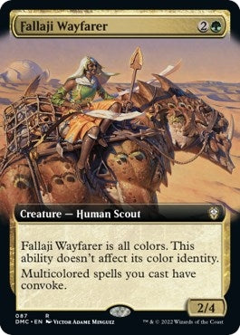 Image for Fallaji Wayfarer (Extended Art) (87) (Dominaria United) - Magic: The Gathering