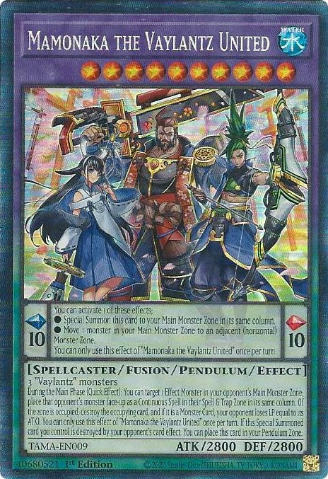 Mamonaka the Vaylantz United (CR) (TAMA-EN009) (TAMA)
