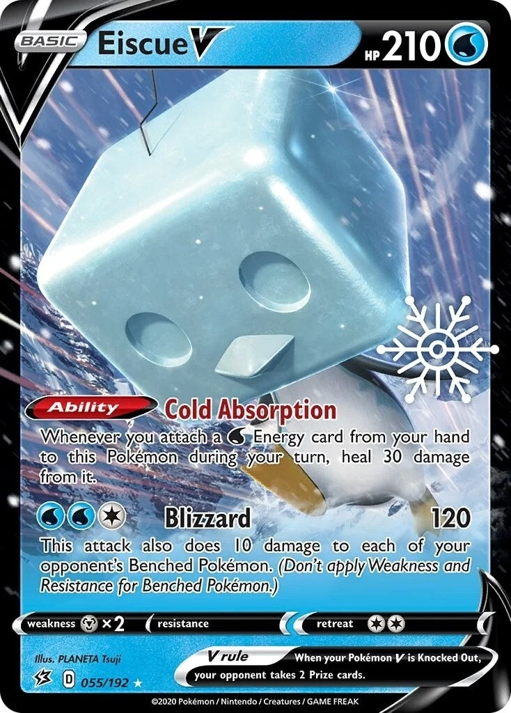 Image for Eiscue V - 055/192 (Holiday Calendar) (055/192) (MCAP) - Pokemon