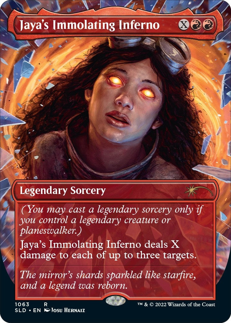 Image for Jaya's Immolating Inferno (1063) (Secret Lair Drop Series) - Magic: The Gathering