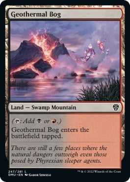 Image for Geothermal Bog (247) (Dominaria United) - Magic: The Gathering