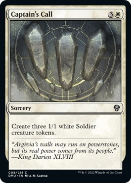 Image for Captain's Call (9) (Dominaria United) - Magic: The Gathering
