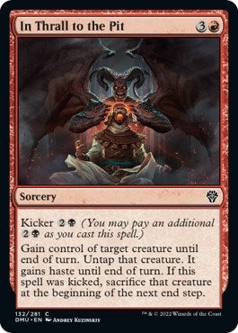 Image for In Thrall to the Pit (132) (Dominaria United) - Magic: The Gathering