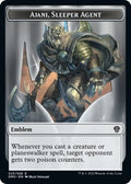 Image for Emblem - Ajani, Sleeper Agent (25) (Dominaria United) - Magic: The Gathering