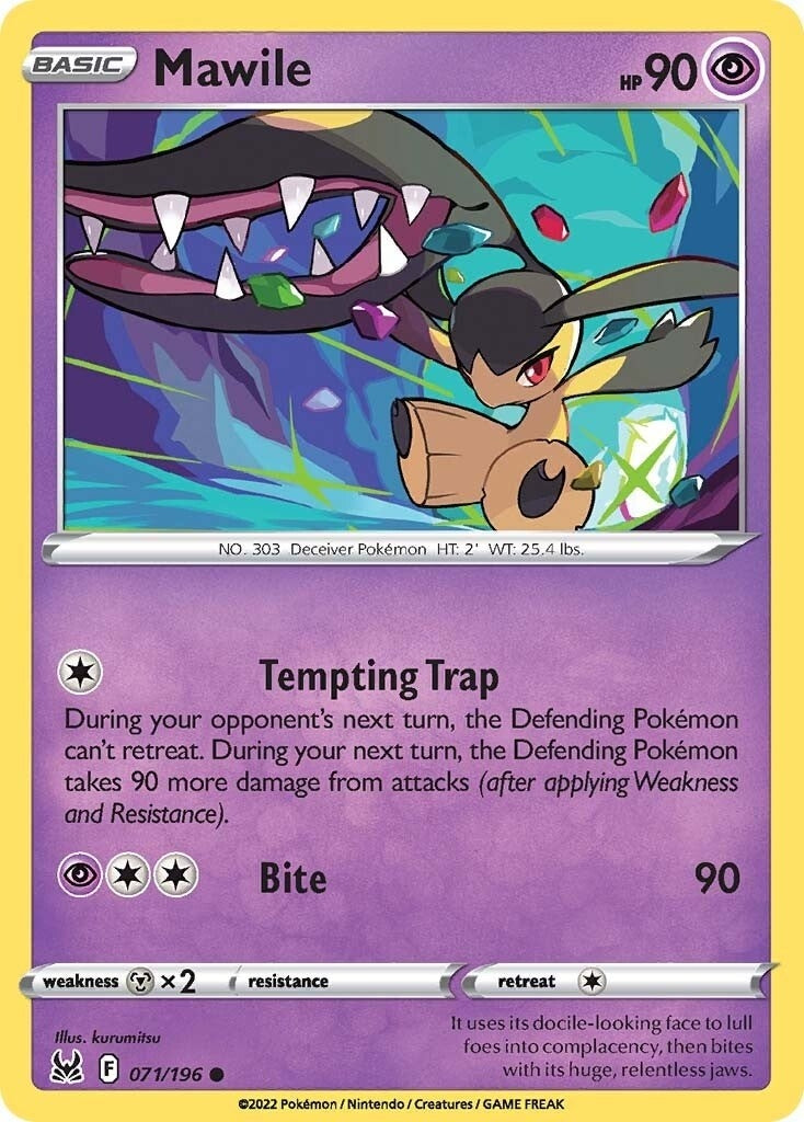 Image for Mawile (071/196) (SWSH11) - Pokemon