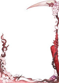 Image for Small Ghost Girls Border Oversleeves (70-Pack) - Card Sleeves
