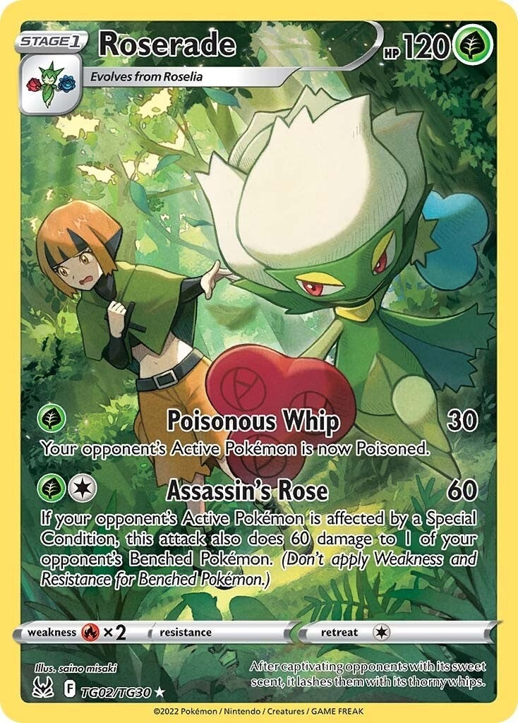 Image for Roserade (TG02/TG30) (SWSH11: TG) - Pokemon