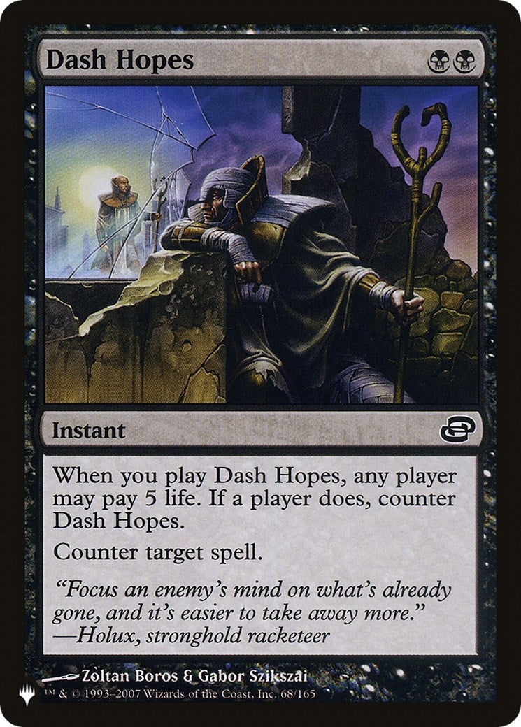 Image for Dash Hopes (68/165) (The List Reprints) - Magic: The Gathering