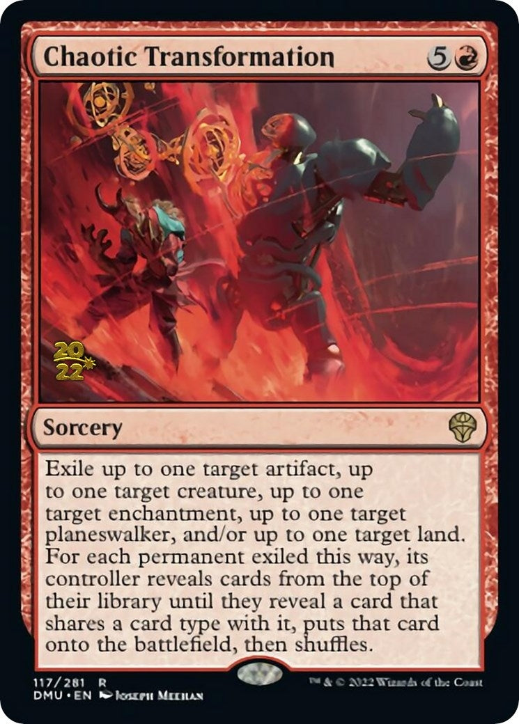 Image for Chaotic Transformation (117) (Prerelease Cards) - Magic: The Gathering