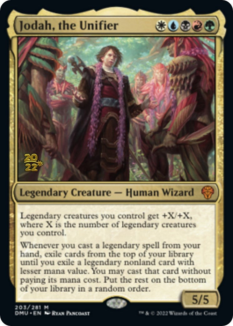 Image for Jodah, the Unifier (203) (Prerelease Cards) - Magic: The Gathering