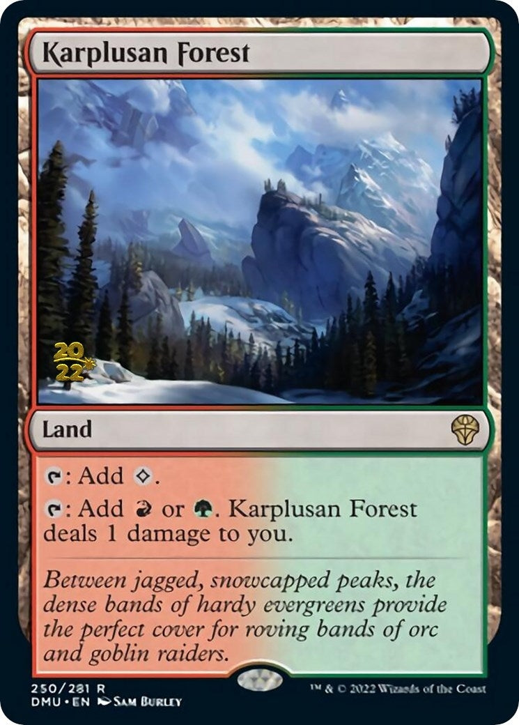 Image for Karplusan Forest (250) (Prerelease Cards) - Magic: The Gathering