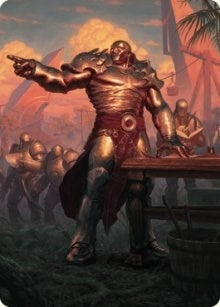 Image for Karn, Living Legacy Art Card (1/81) (1) (Dominaria United) - Magic: The Gathering
