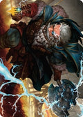 Image for Electrostatic Infantry Art Card (Gold-Stamped Signature) (30) (Dominaria United) - Magic: The Gathering