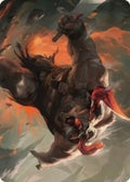 Image for Furious Bellow Art Card (31) (Dominaria United) - Magic: The Gathering