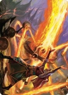 Image for Ghitu Amplifier Art Card (32) (Dominaria United) - Magic: The Gathering