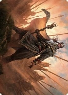 Image for Hazezon, Shaper of Sand Art Card (46) (Dominaria United) - Magic: The Gathering