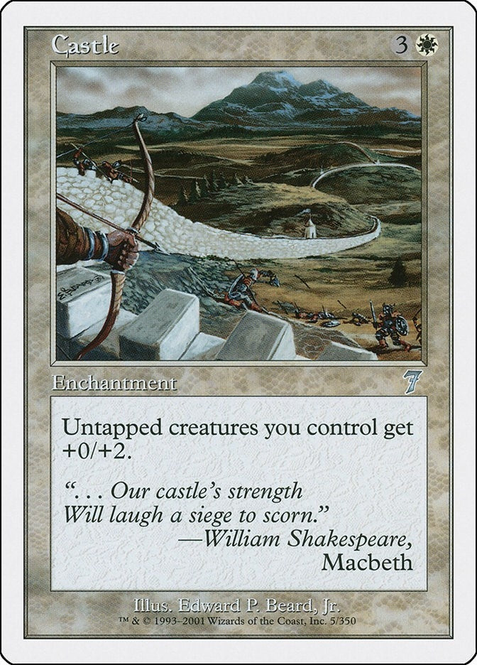 Image for Castle (5) (7th Edition) - Magic: The Gathering