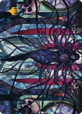 Image for Braids, Arisen Nightmare Art Card (66/81) (Gold-Stamped Signature) (66) (Dominaria United) - Magic: The Gathering