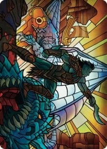 Image for Astor, Bearer of Blades Art Card (68) (Dominaria United) - Magic: The Gathering