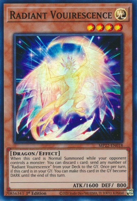 Image for Radiant Vouirescence (MP22-EN018) (MP22) - YuGiOh