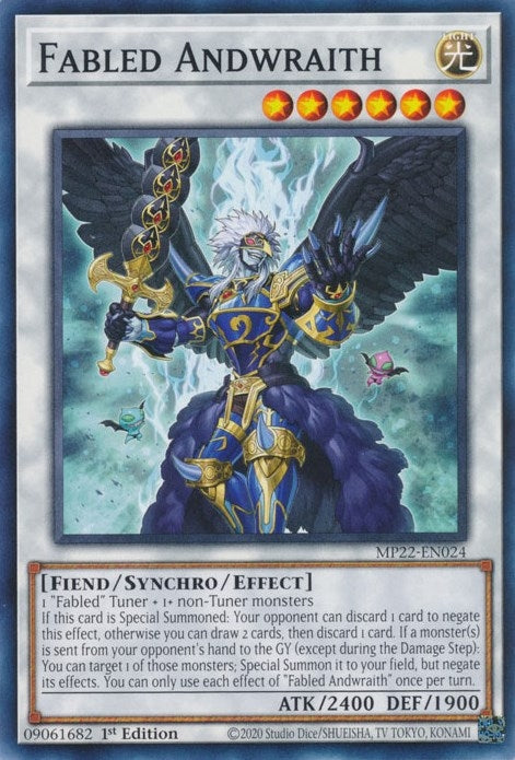 Image for Fabled Andwraith (MP22-EN024) (MP22) - YuGiOh