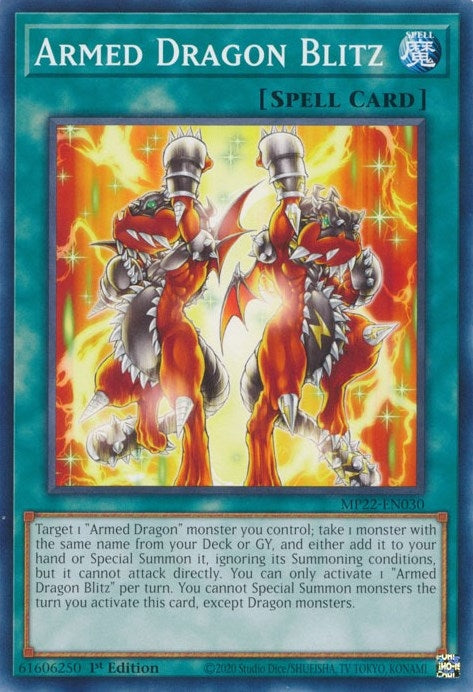 Image for Armed Dragon Blitz (MP22-EN030) (MP22) - YuGiOh