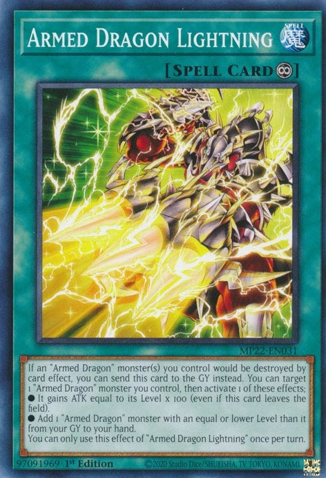 Image for Armed Dragon Lightning (MP22-EN031) (MP22) - YuGiOh