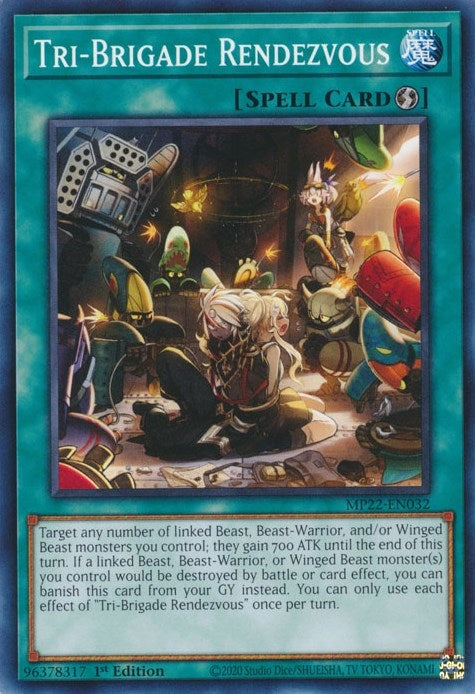 Image for Tri-Brigade Rendezvous (MP22-EN032) (MP22) - YuGiOh
