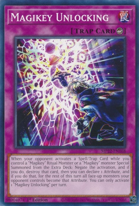 Image for Magikey Unlocking (MP22-EN168) (MP22) - YuGiOh