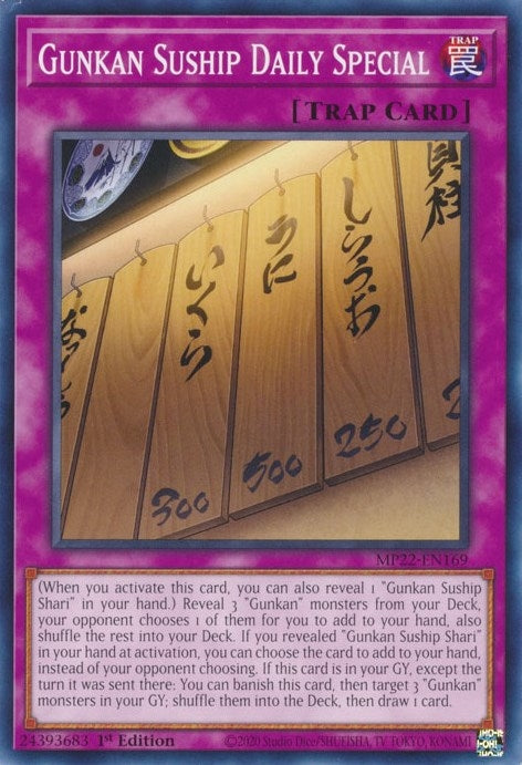 Image for Gunkan Suship Daily Special (MP22-EN169) (MP22) - YuGiOh