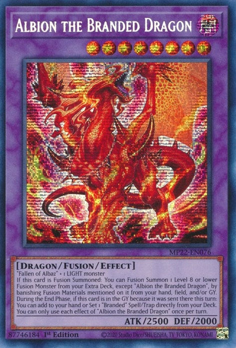 Albion the Branded Dragon (MP22-EN076) (MP22)
