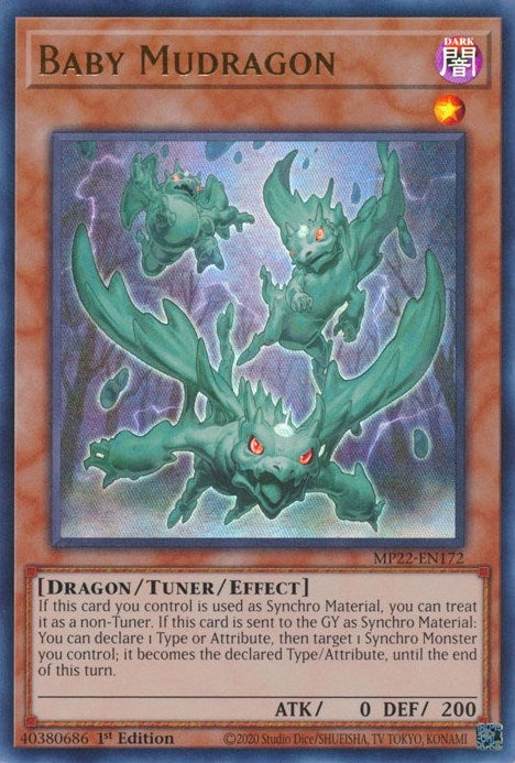 Image for Baby Mudragon (MP22-EN172) (MP22) - YuGiOh