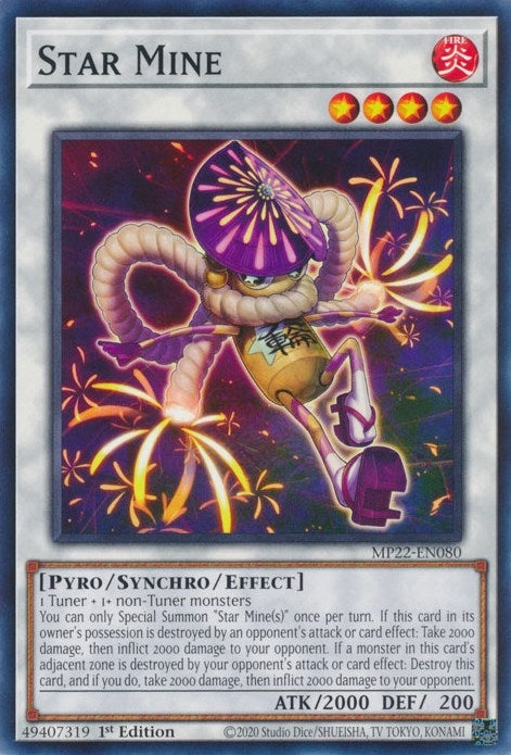 Image for Star Mine (MP22-EN080) (MP22) - YuGiOh