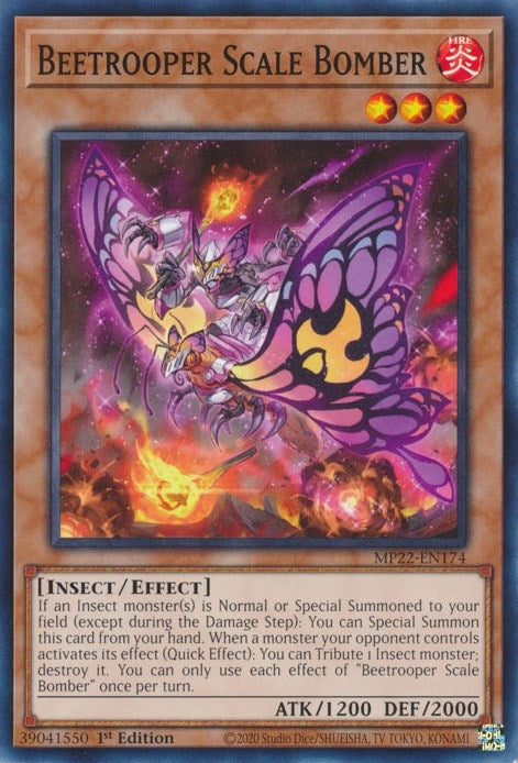 Image for Beetrooper Scale Bomber (MP22-EN174) (MP22) - YuGiOh