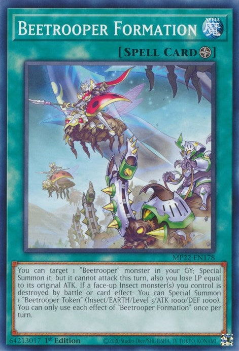 Image for Beetrooper Formation (MP22-EN178) (MP22) - YuGiOh