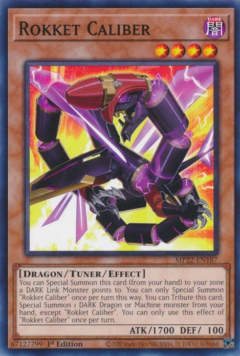 Image for Rokket Caliber (MP22-EN187) (MP22) - YuGiOh
