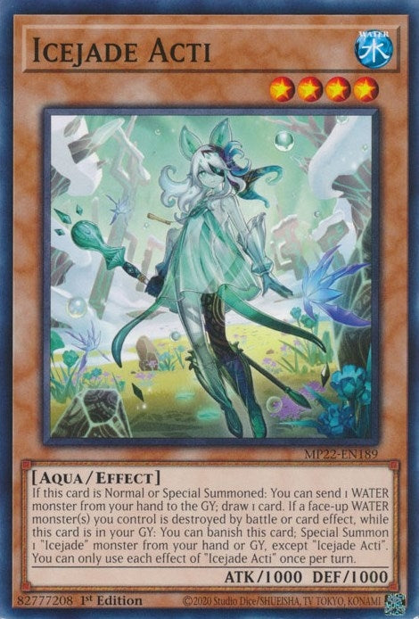 Image for Icejade Acti (MP22-EN189) (MP22) - YuGiOh
