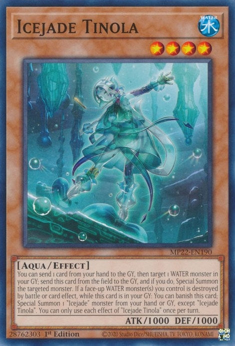 Image for Icejade Tinola (MP22-EN190) (MP22) - YuGiOh