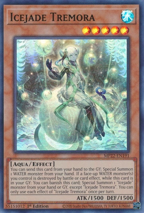Image for Icejade Tremora (MP22-EN191) (MP22) - YuGiOh