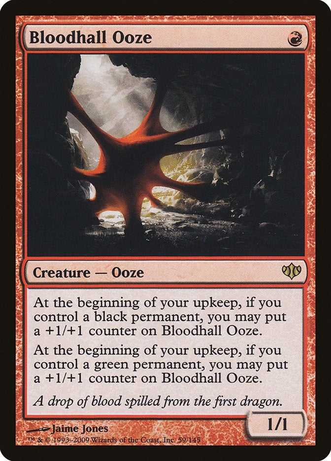 Image for Bloodhall Ooze (59) (Conflux) - Magic: The Gathering