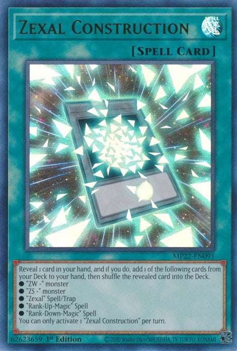 Image for Zexal Construction (MP22-EN091) (MP22) - YuGiOh
