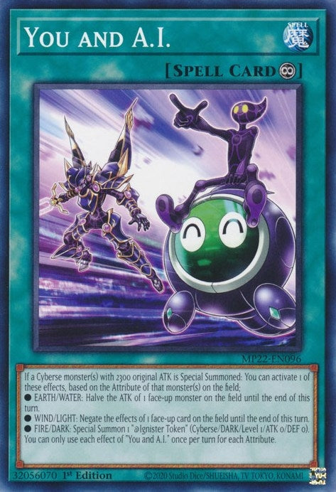 Image for You and A.I. (MP22-EN096) (MP22) - YuGiOh