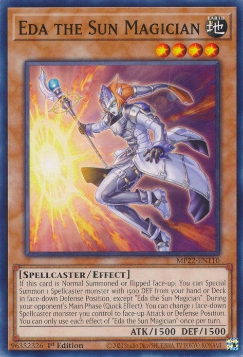 Image for Eda the Sun Magician (MP22-EN110) (MP22) - YuGiOh