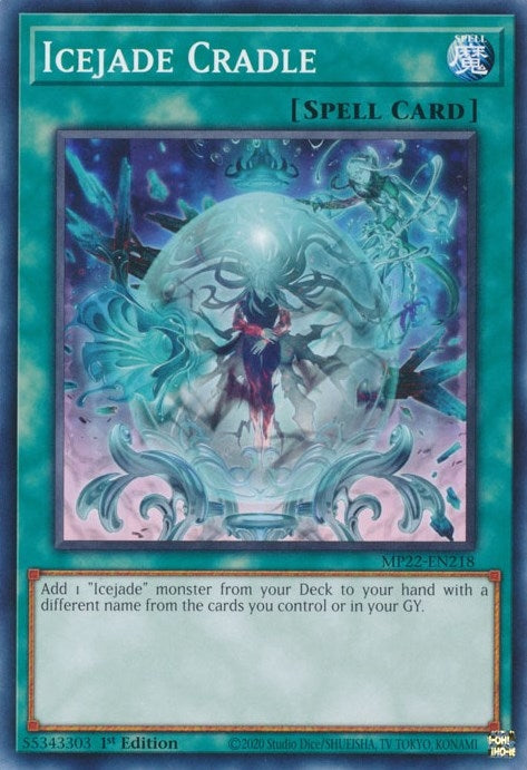 Image for Icejade Cradle (MP22-EN218) (MP22) - YuGiOh