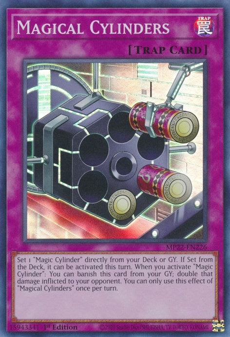 Image for Magical Cylinders (MP22-EN226) (MP22) - YuGiOh