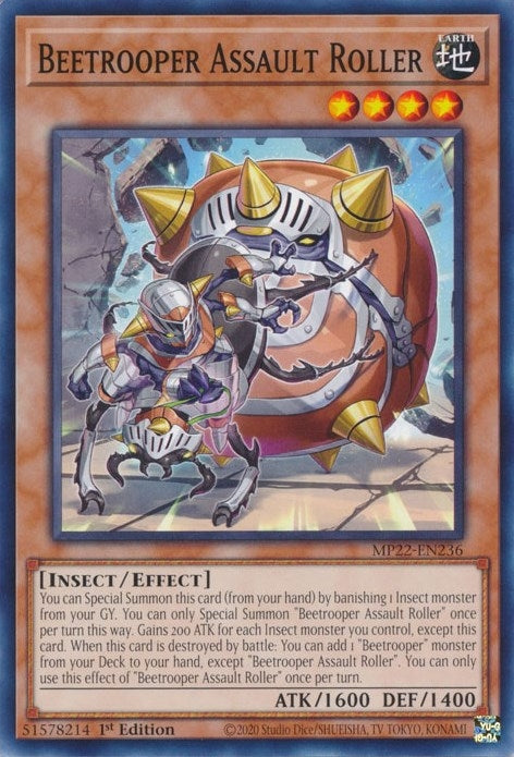 Image for Beetrooper Assault Roller (MP22-EN236) (MP22) - YuGiOh